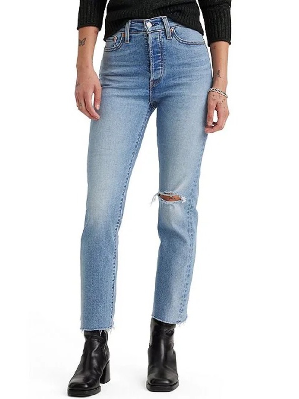 Levi's Light Blue wedgie Skinny Jeans